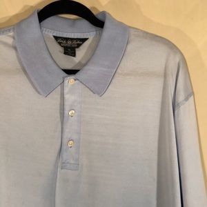 Brooks Brothers Blue Polo Style Shirt Size XL